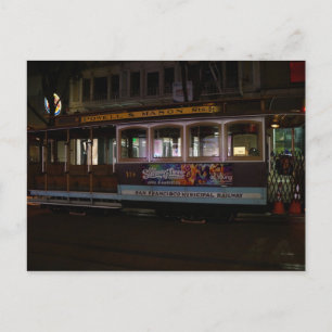 Postal de tranvía de San Francisco