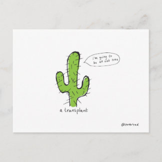 postal de trasplante