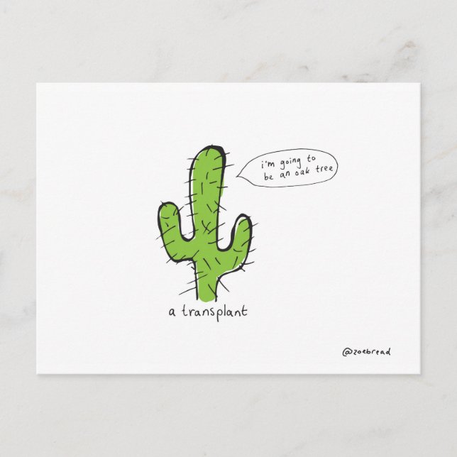 postal de trasplante (Anverso)