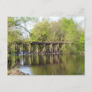 Postal de Trestle del Viejo Tren