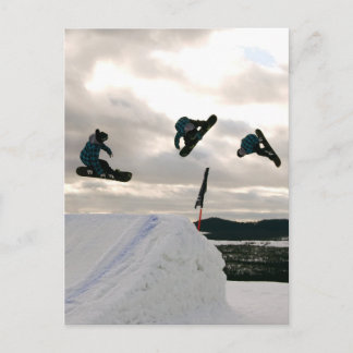 Postal de trucos de Snowboard