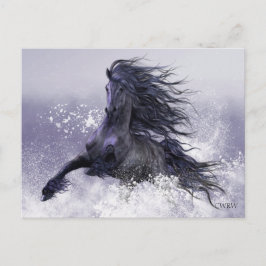 Postal de trueno de invierno