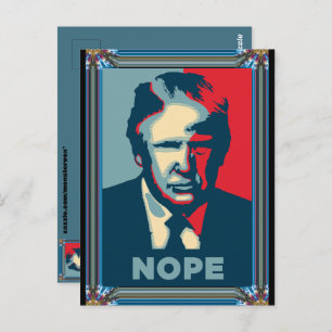 Postal de Trump Nope