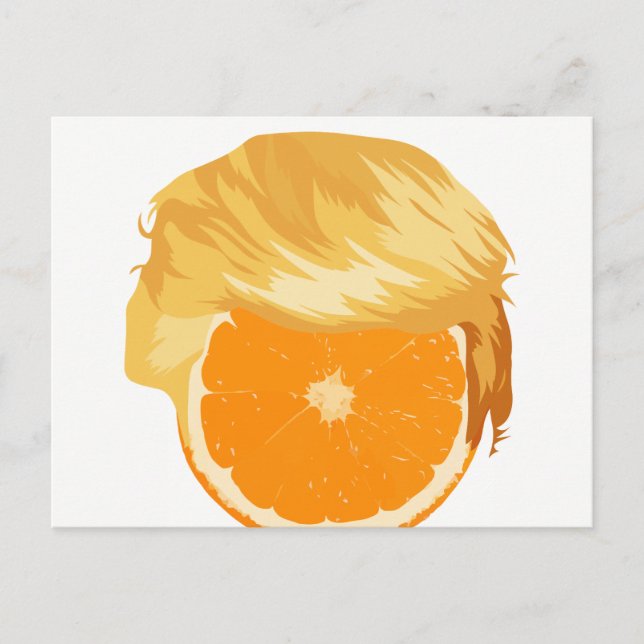 Postal de Trump Tangerine (Anverso)