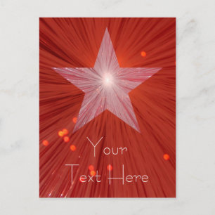postal de 'Tu texto' de la Estrella Roja