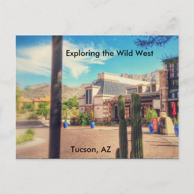 Postal de Tucson, Arizona (Anverso)