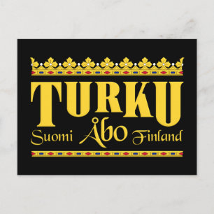 postal de Turku Finlandia