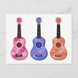 postal de Ukuleles
