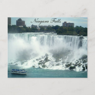 Postal Dé Un Paseo Por Las Cataratas Del Niágara