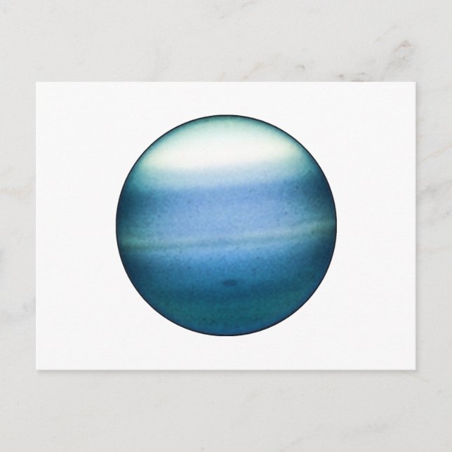 Postal ~~ de URANO del PLANETA (Sistema Solar) (Anverso)