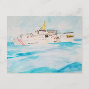 Postal de USCGC Tezanos