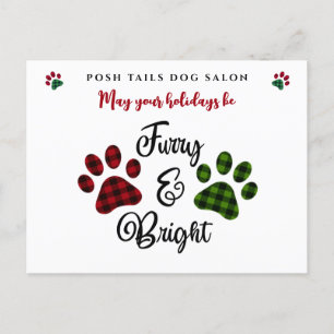 Postal de vacaciones de Dog Groomer Walker Vet Cli