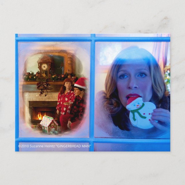 postal de vacaciones de HOMBRE GINGERBREAD (Anverso)