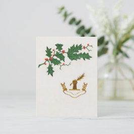 postal de vacaciones de la sucursal de los navidad