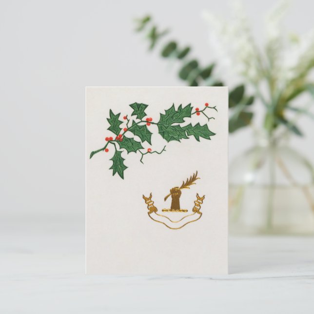 postal de vacaciones de la sucursal de los navidad (Anverso de pie)