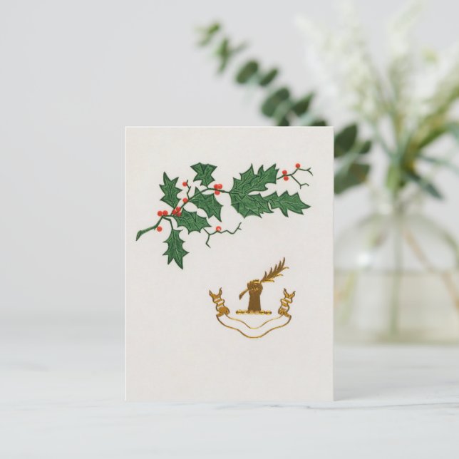 postal de vacaciones de la sucursal de los navidad (Anverso de pie)