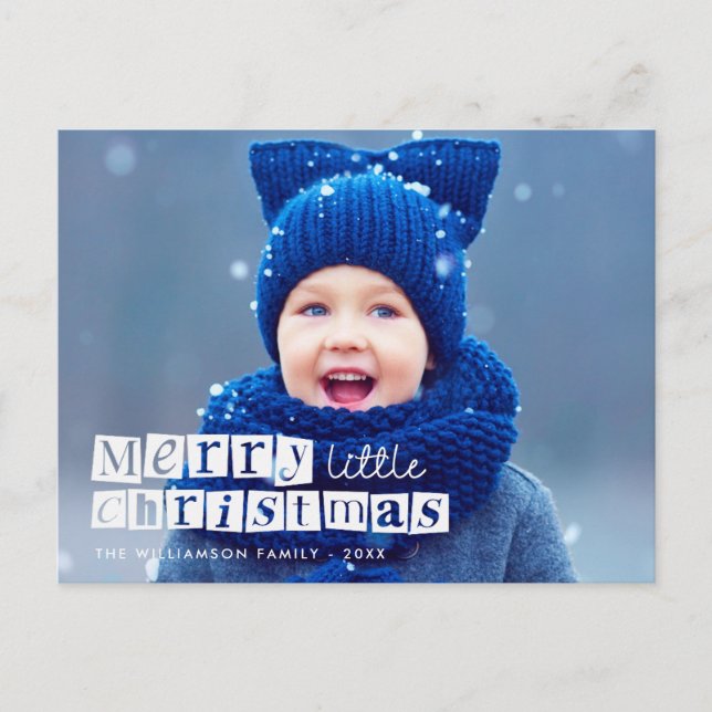 postal de vacaciones de los pequeños navidades de  (Anverso)