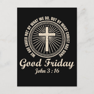 Postal de vacaciones de Viernes Santo