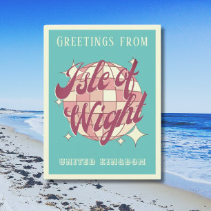 Postal de vacaciones en la isla de Wight