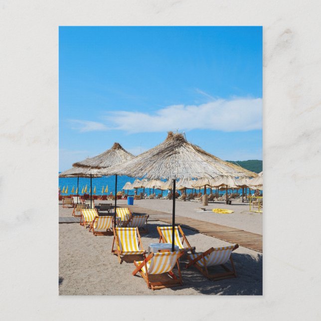 Postal de vacaciones en la playa (Anverso)