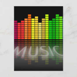 Postal de vacaciones musicales