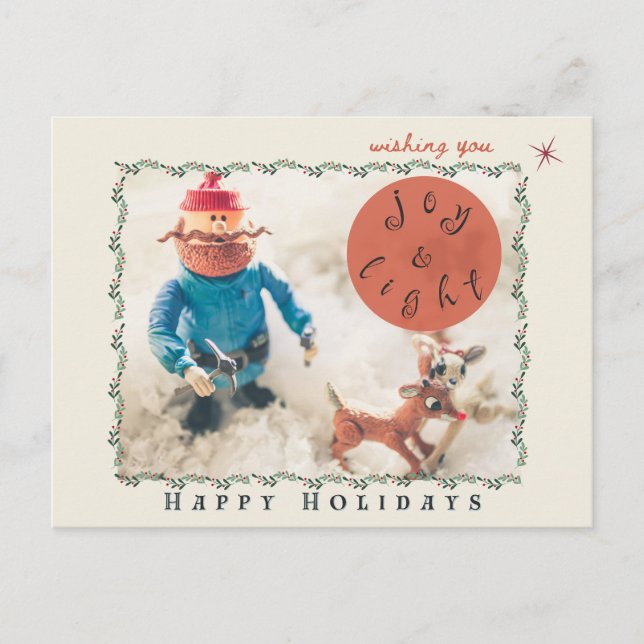 Postal de vacaciones Rudolph & Friends (personaliz (Anverso)