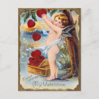 Postal de Valentines Heart Tree