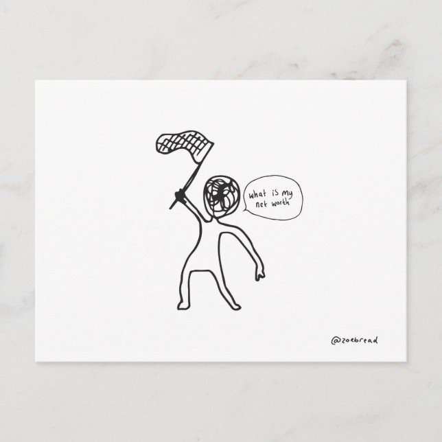 postal de valor neto (Anverso)