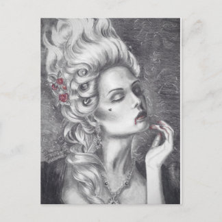 Postal de vampiro de postal de Marie Antoinette