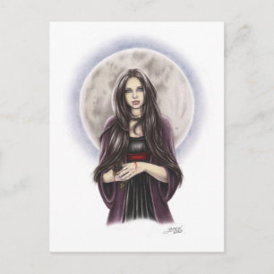 Postal de vampiro Rosa muerto