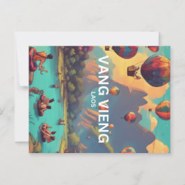 Postal de Vang Vieng