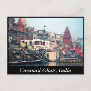 Postal de Varanasi Ghats