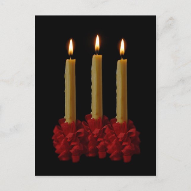 Postal de velas de Lovefeast (Anverso)