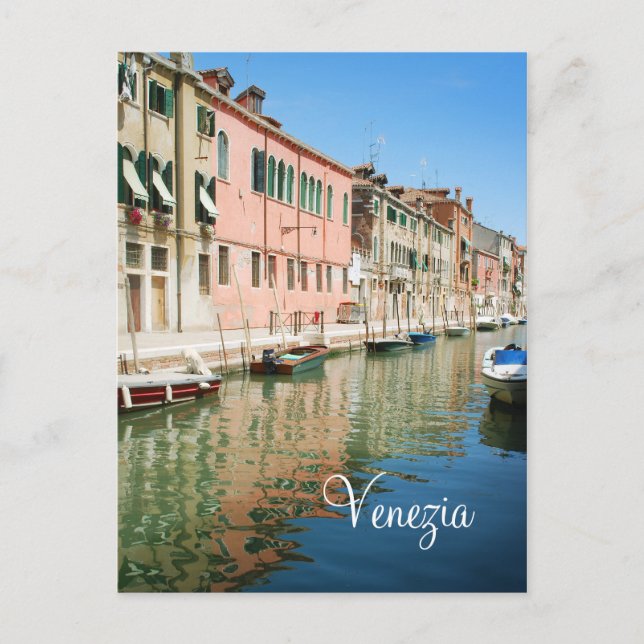 Postal de Venecia (Anverso)