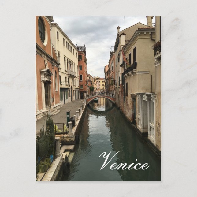 Postal de Venecia (Anverso)