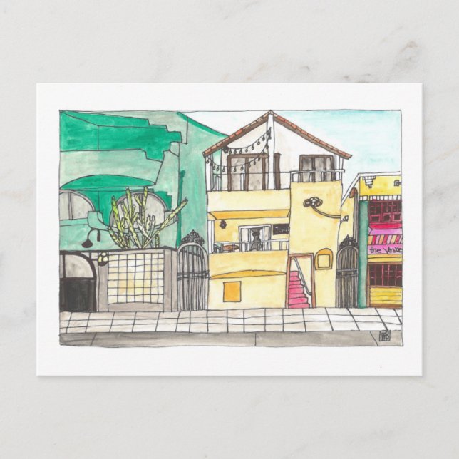 Postal de Venecia (Anverso)