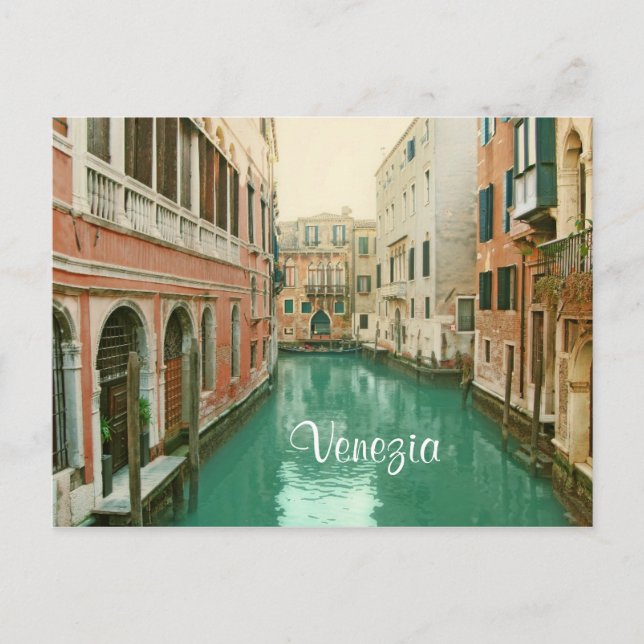 Postal de Venecia Vintage (Anverso)