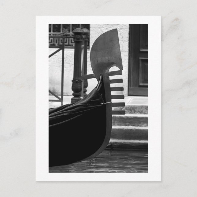 Postal de Venice Gondola (Anverso)