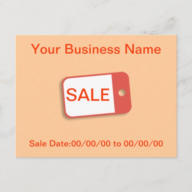 Postal de venta publicitaria (Anverso)