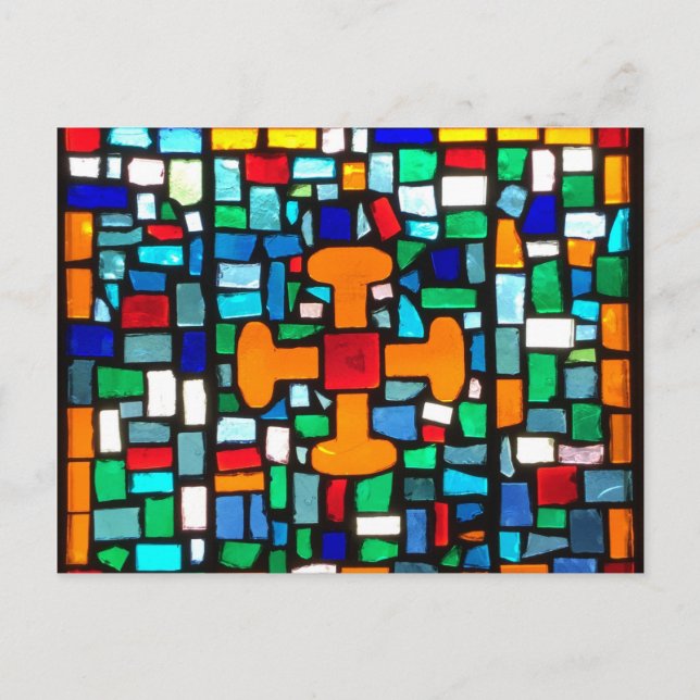 Postal de ventana de Canterbury (Anverso)