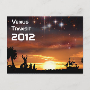 Postal de Venus Transit 2012