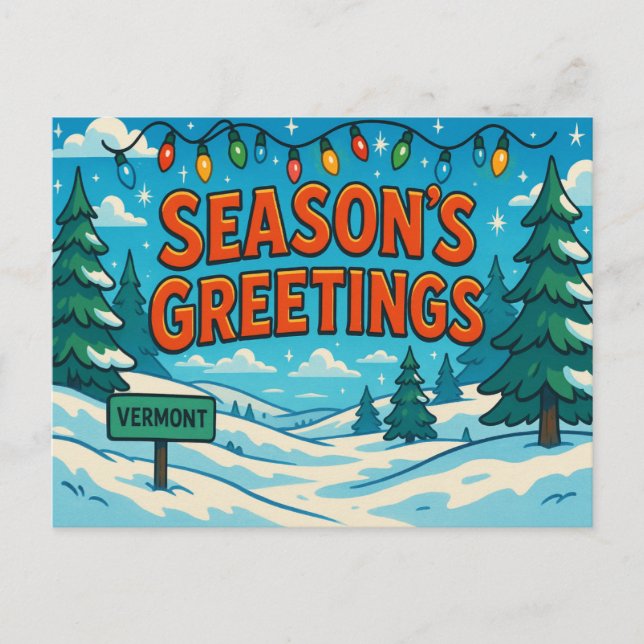 Postal de VERMONT (Anverso)