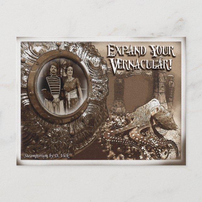 Postal de vernáculo (Anverso)