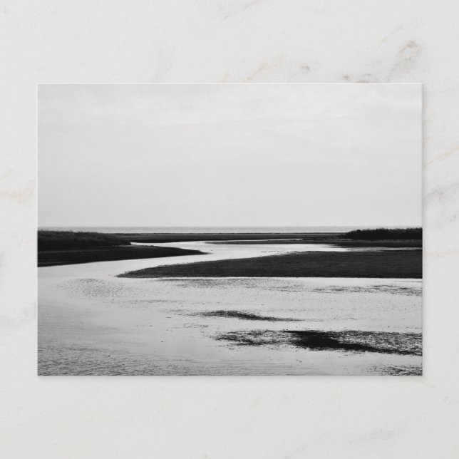 Postal de vía acuática (Anverso)