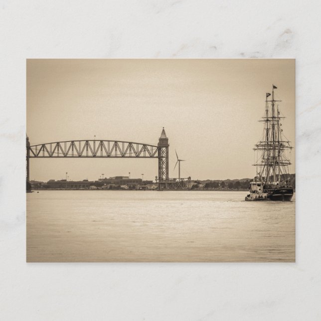 Postal de viaje Charles W. Morgan 38º (Anverso)