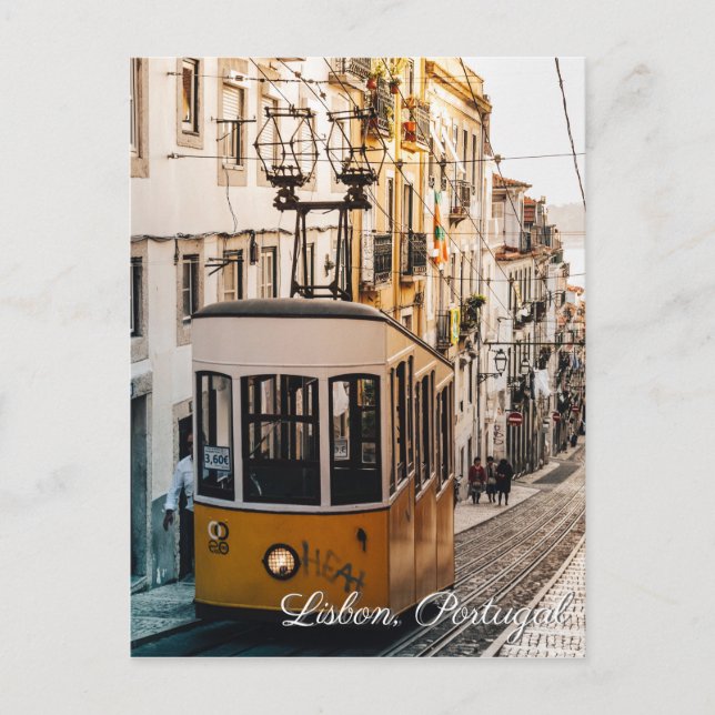 postal de viaje de Lisboa Portugal (Anverso)