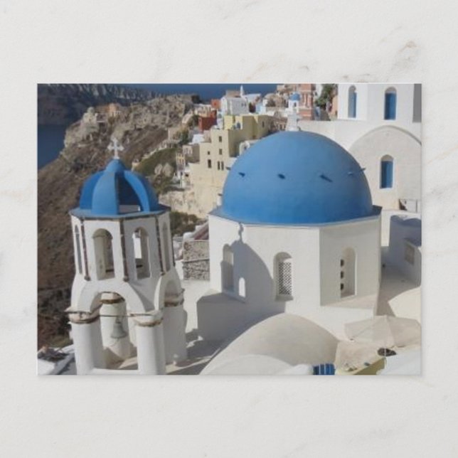 Postal de viaje de Mykonos Grecia (Anverso)