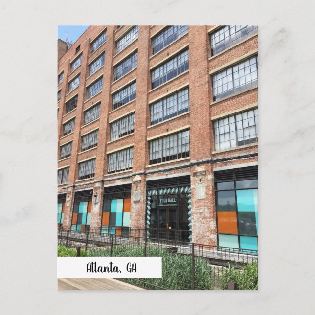 Postal de viaje de Ponce City Market Atlanta (Anverso)