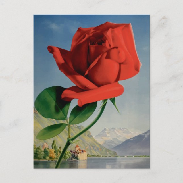 Postal de viaje de Suiza (Anverso)