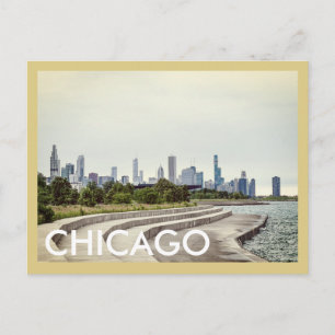 Postal de viaje de vintage de Chicago 31st Street